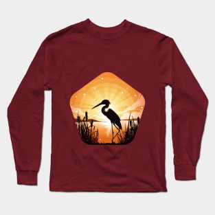 Heron Long Sleeve T-Shirt